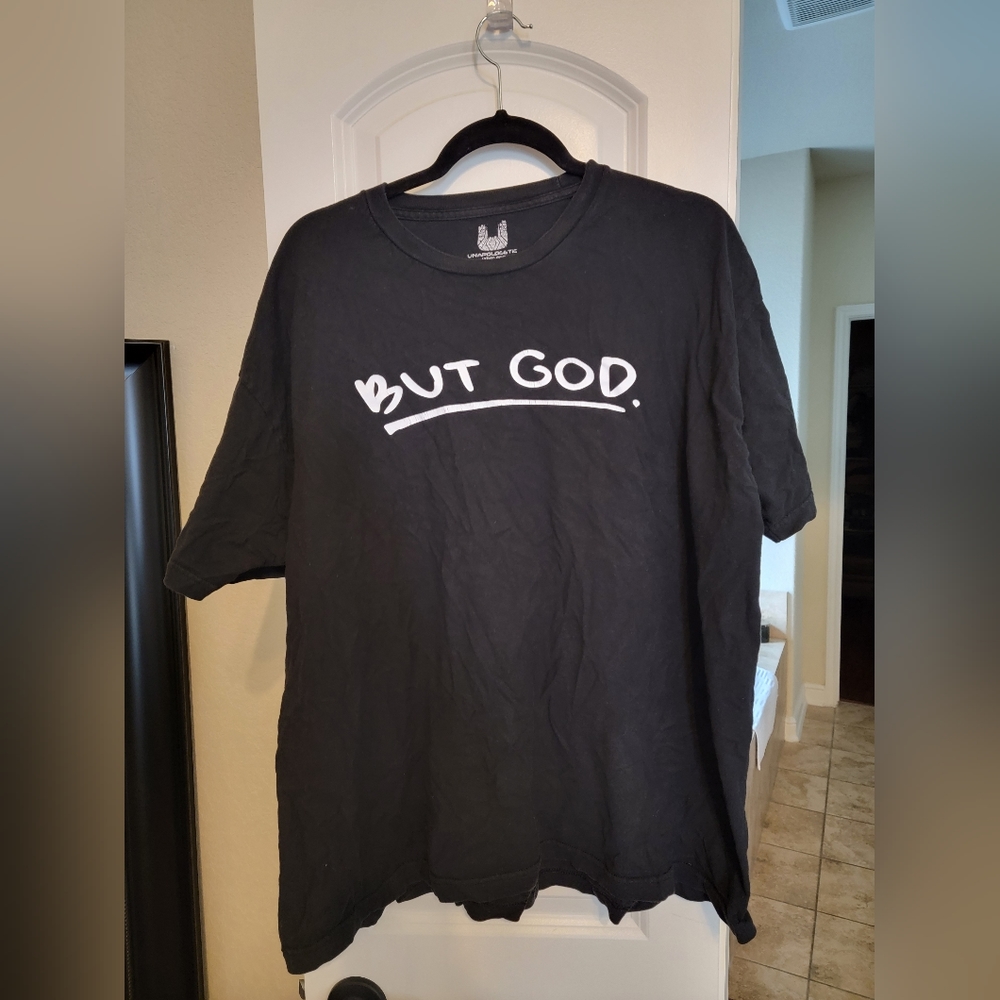 Unapologetic Black Tshirt XXL